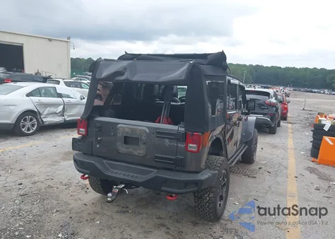 2017 Jeep Wrangler Unlimited Rubicon Hard Rock 4X4 z USA, uszkodzony, nr VIN 1C4BJWFG5HL558093